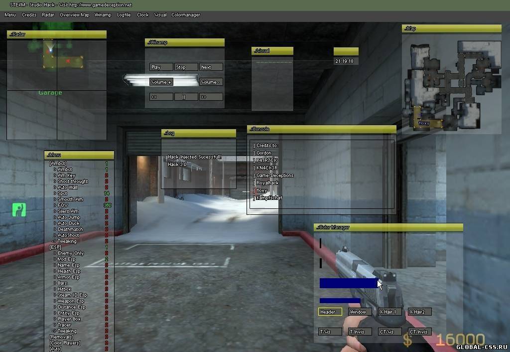 Чит Studio Hack 3.0 для CSS v34