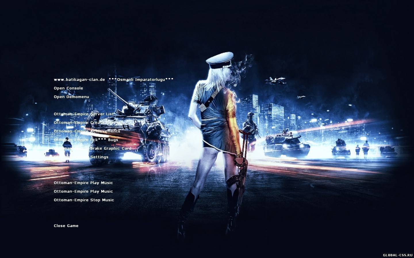Battlefield 3 Background для css