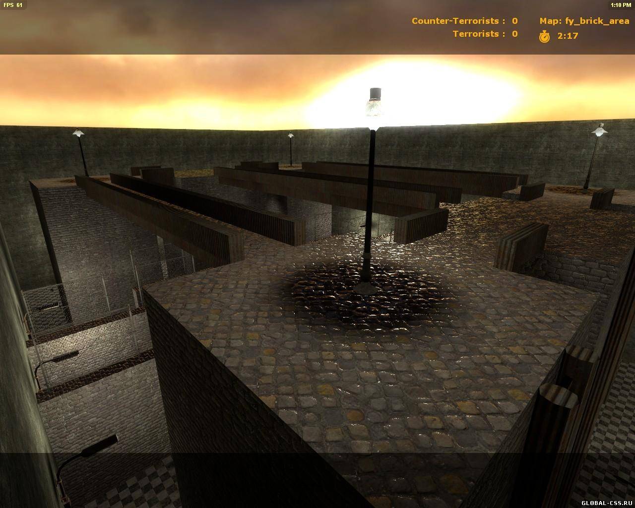 Карта fy_brickarea для css