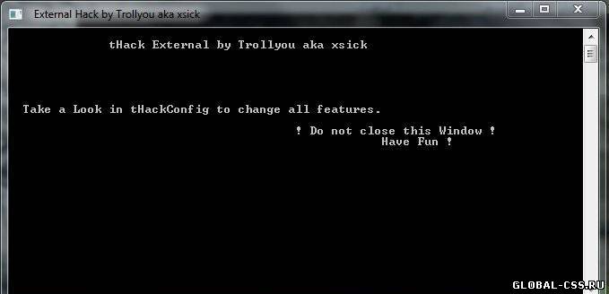 tHack v1.0 External для css v77