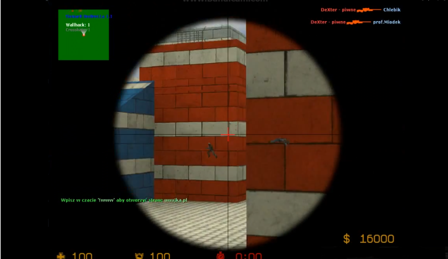 Чит Umbrella 1.1 для css v77